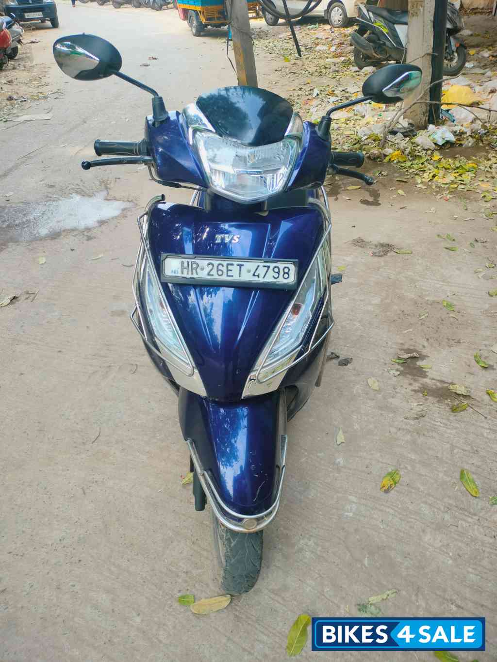 Blue TVS Jupiter 125