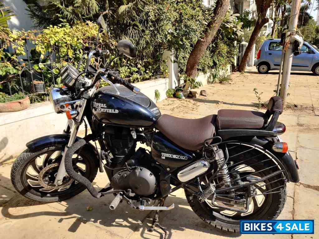 Twilight Blue Royal Enfield Thunderbird 500