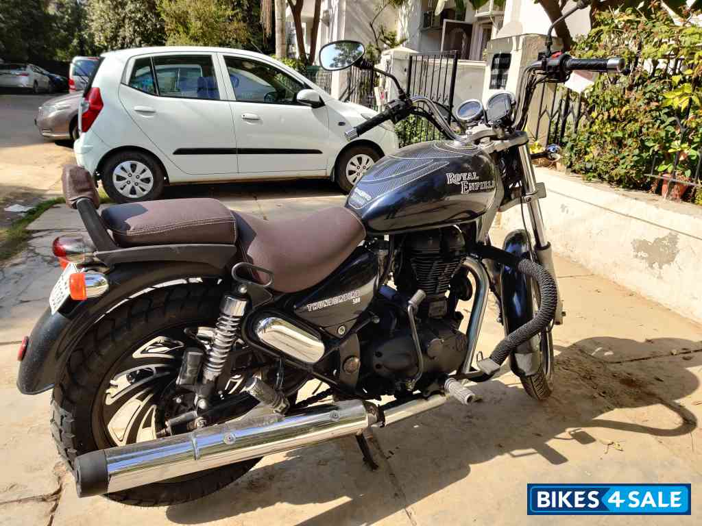 Twilight Blue Royal Enfield Thunderbird 500