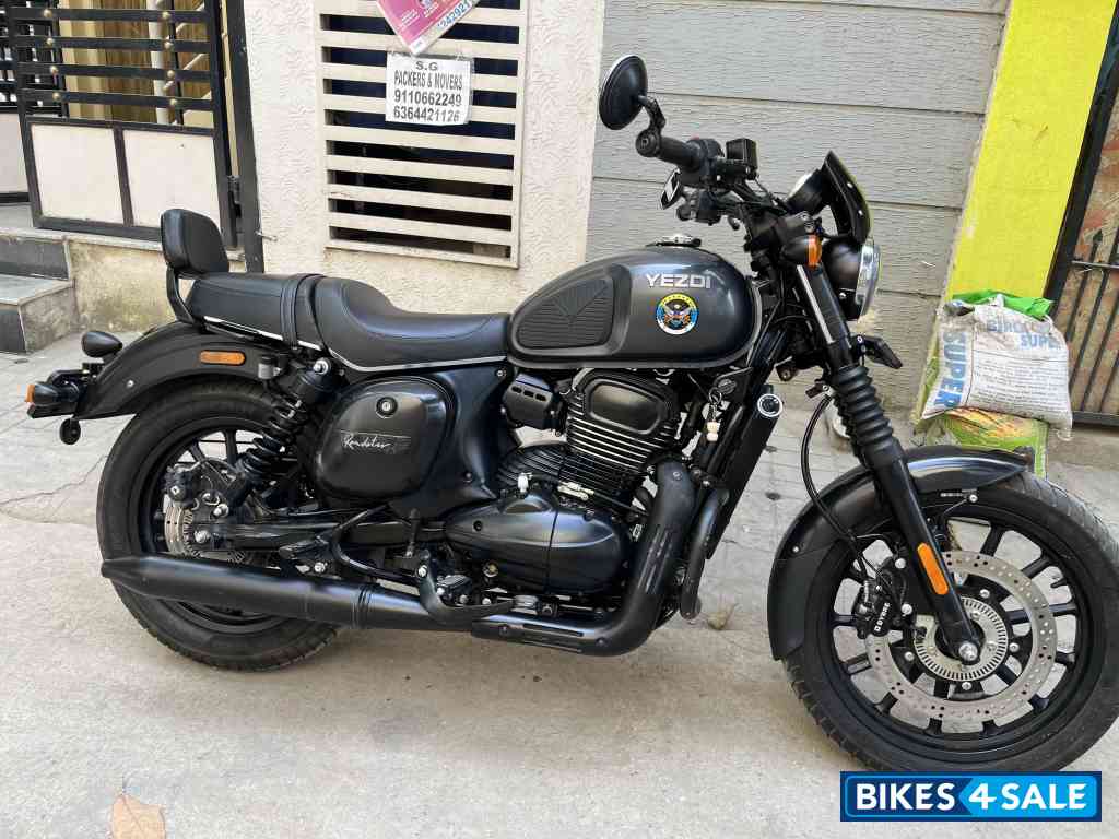 Smoke Grey Yezdi Roadster Dark