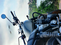 Matt Iron Stone Triumph Street Twin