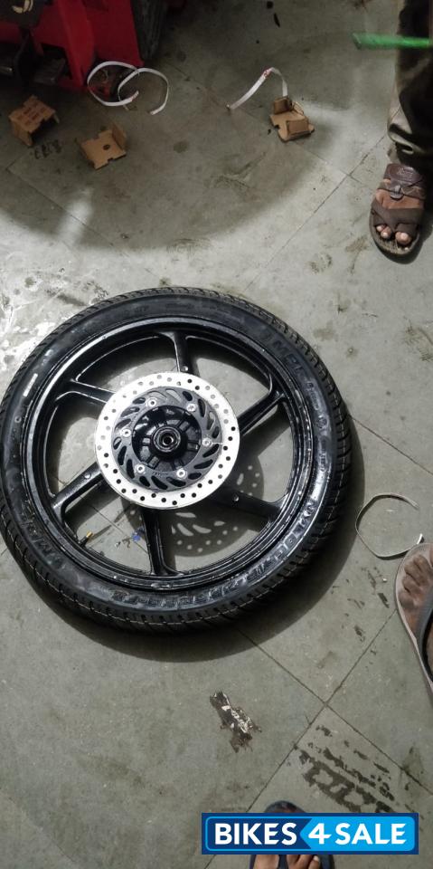 Black Honda CB Unicorn