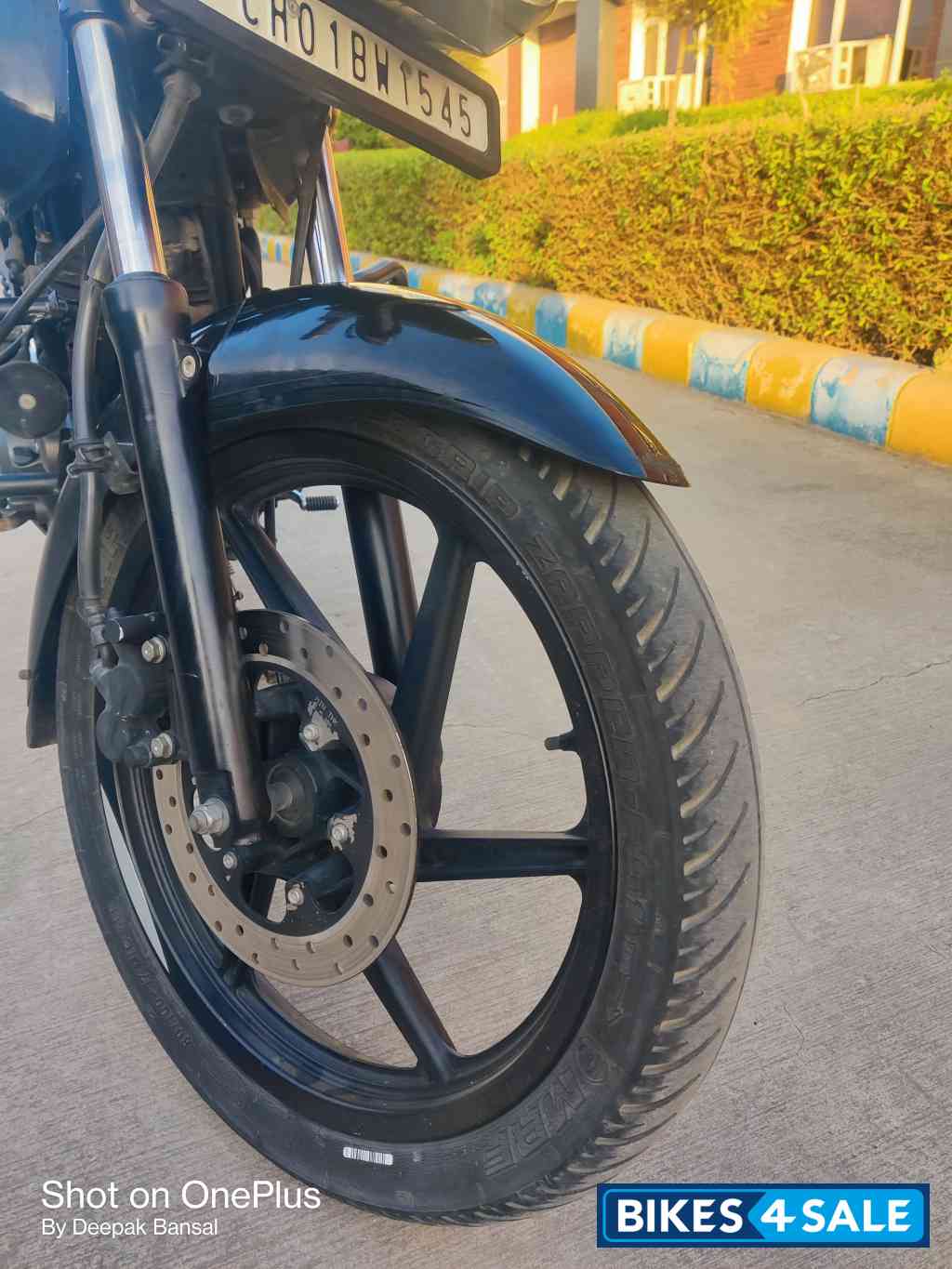 Black Bajaj Pulsar 150 Neon