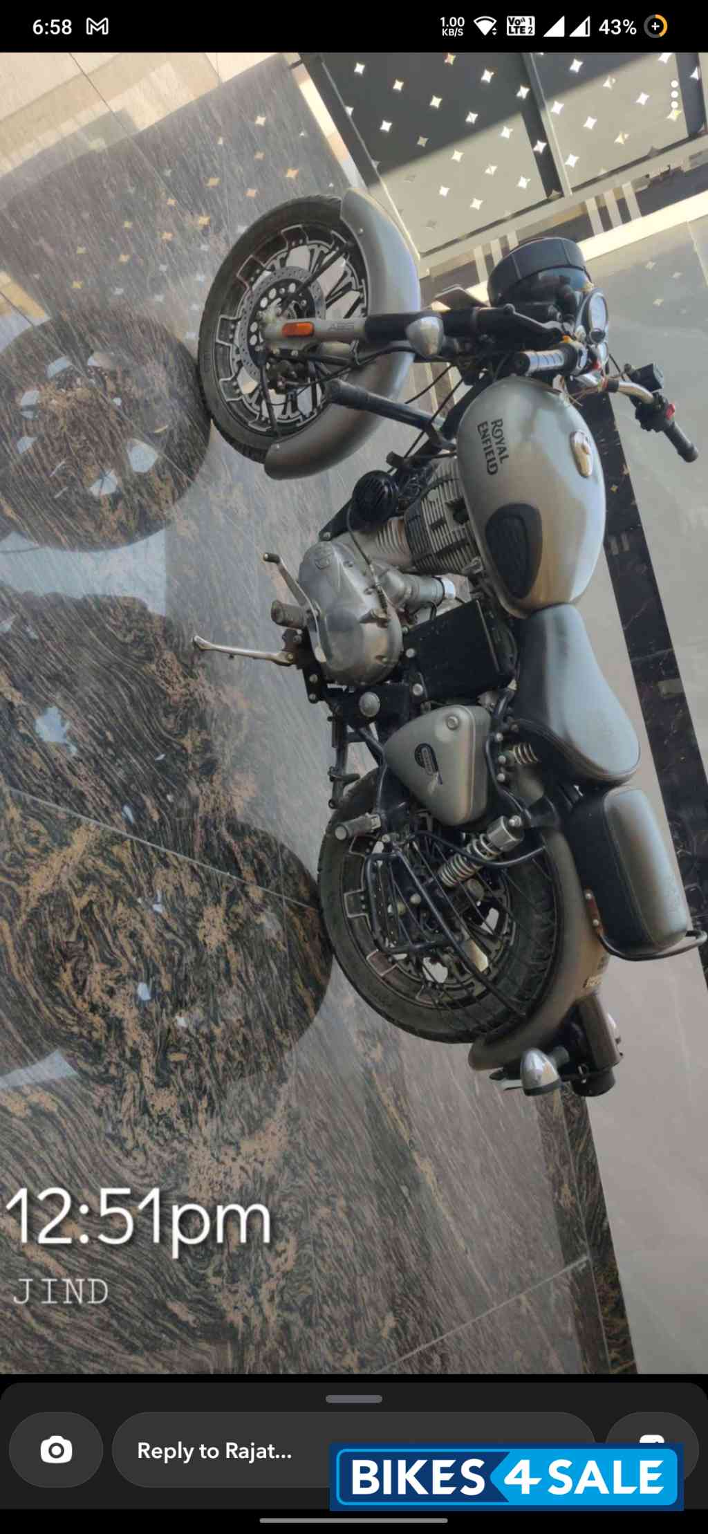 Royal Enfield Classic Gunmetal Grey