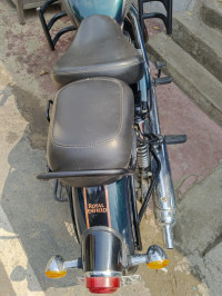 Dark Green Registration Number Royal Enfield Classic 350