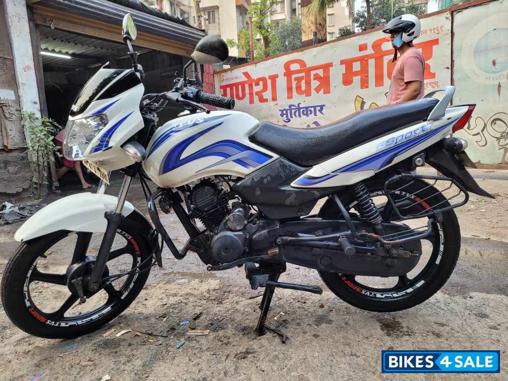 White TVS Sport