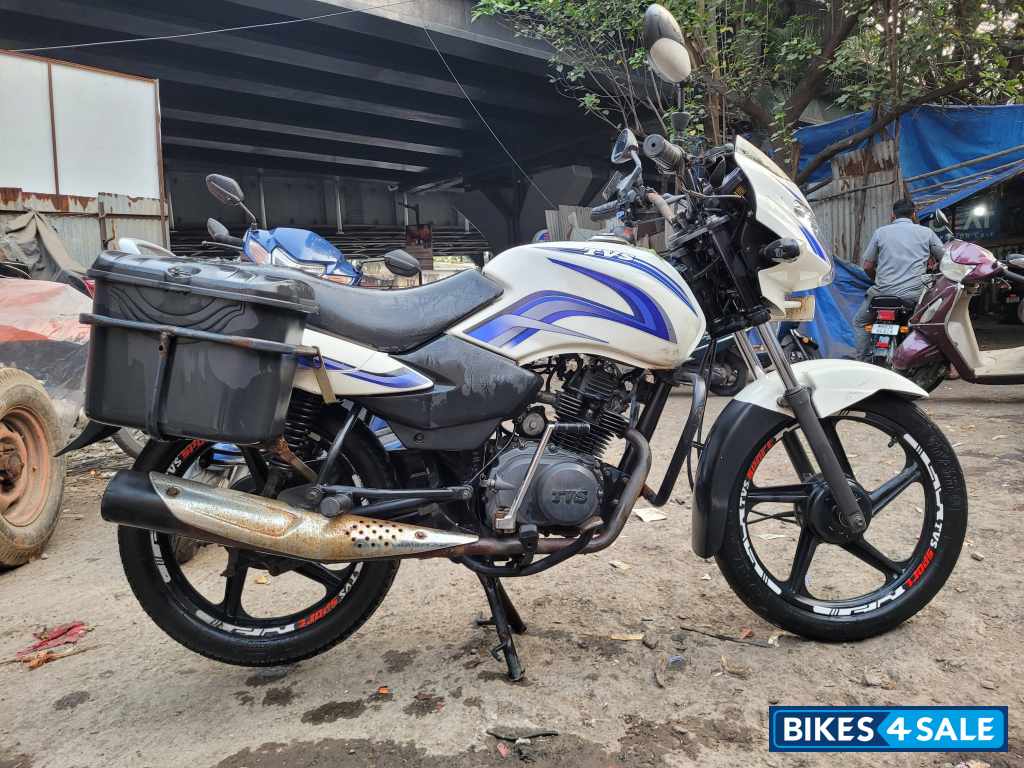 White TVS Sport