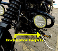 Night Blue Bajaj Avenger Street 150