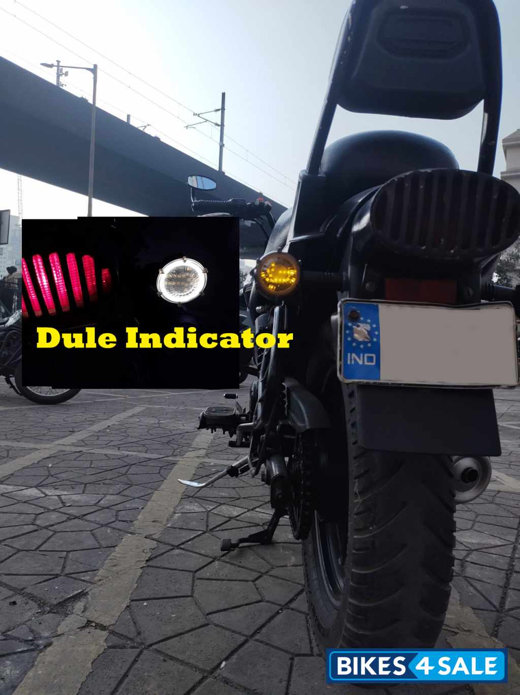 Night Blue Bajaj Avenger Street 150