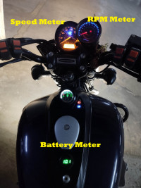 Night Blue Bajaj Avenger Street 150