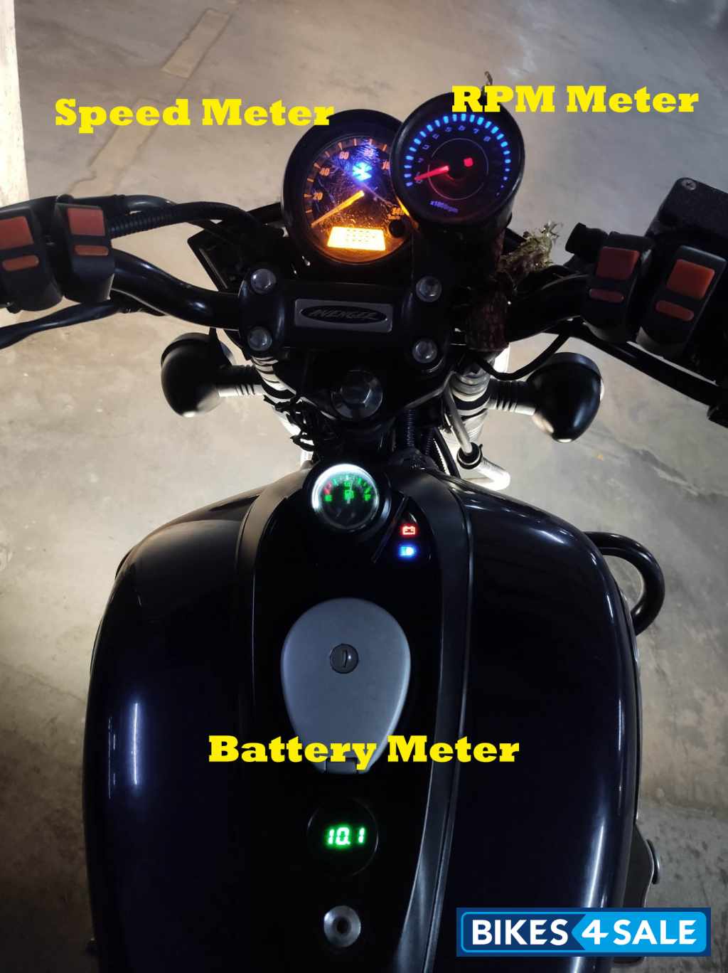 Night Blue Bajaj Avenger Street 150