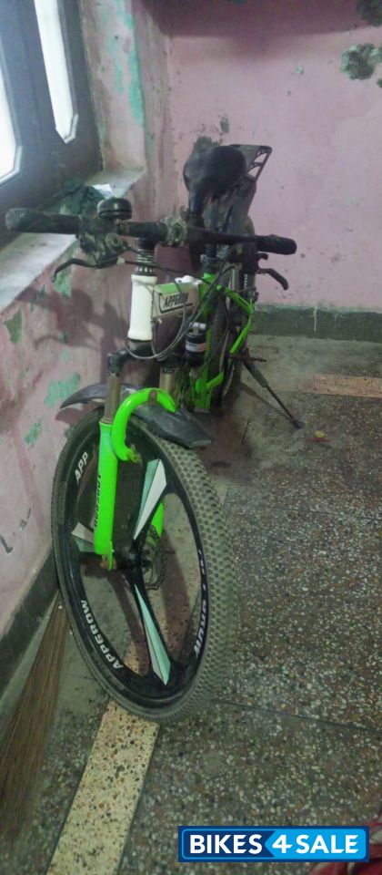 Green/white APPGROW FOLDABLE CYCLE