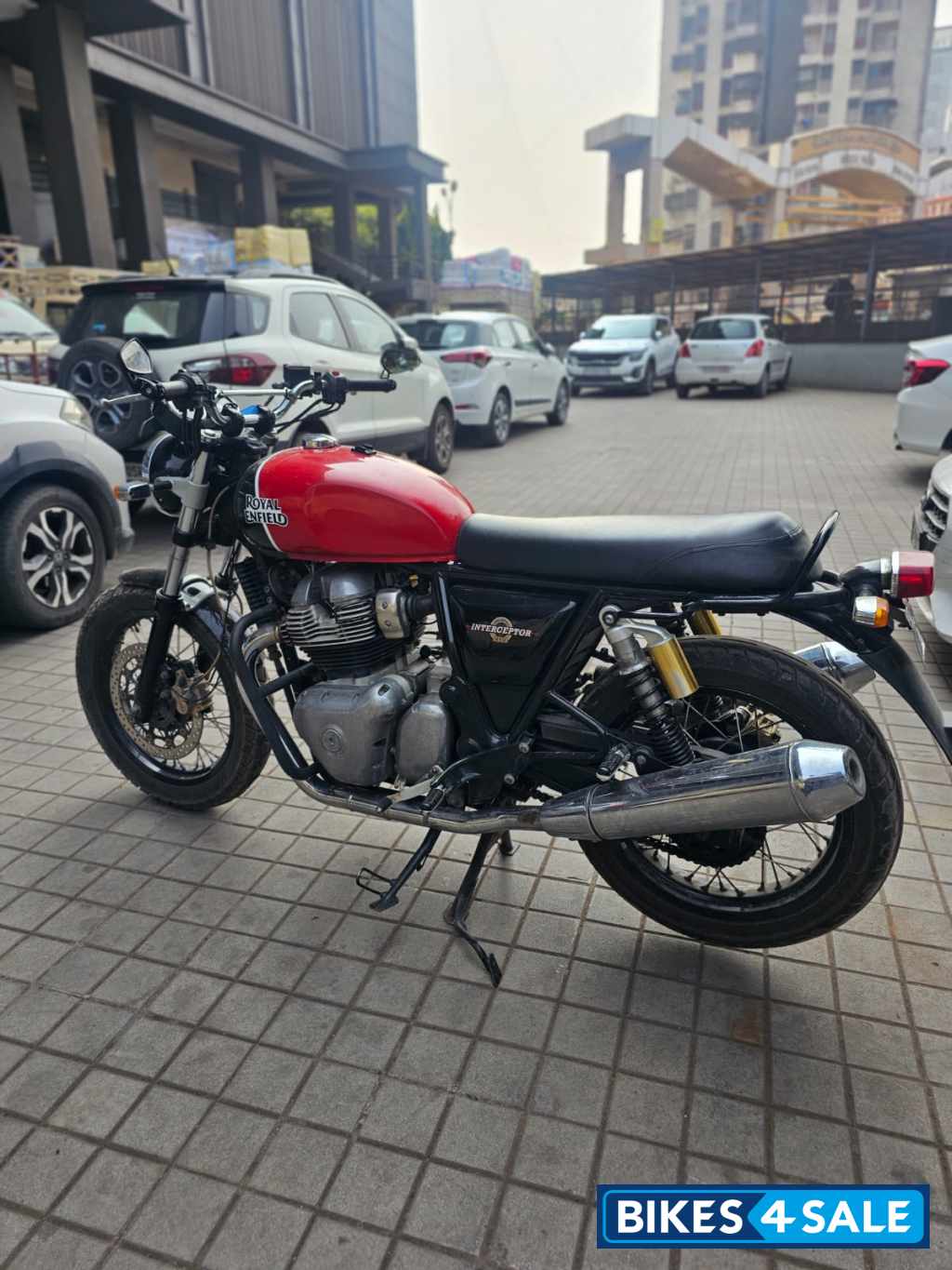 Red Royal Enfield Interceptor 650 Twin