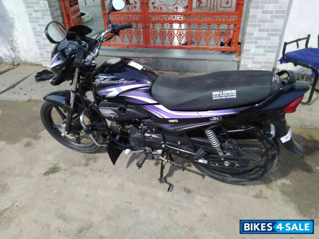 Blue & Black Hero Super Splendor