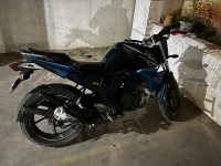 Blue Yamaha FZ-S FI V2