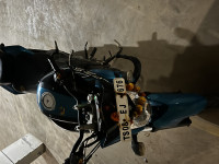 Blue Yamaha FZ-S FI V2