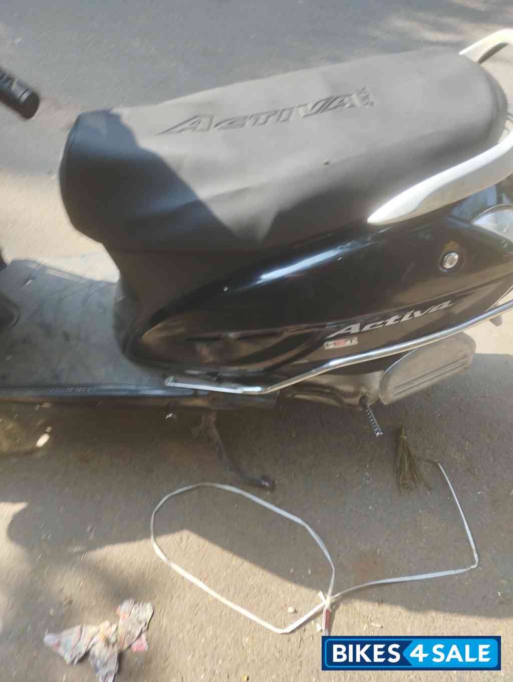 Black Honda Activa