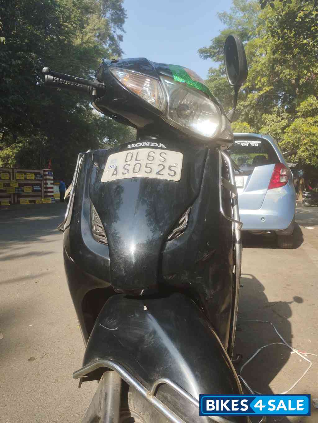 Black Honda Activa