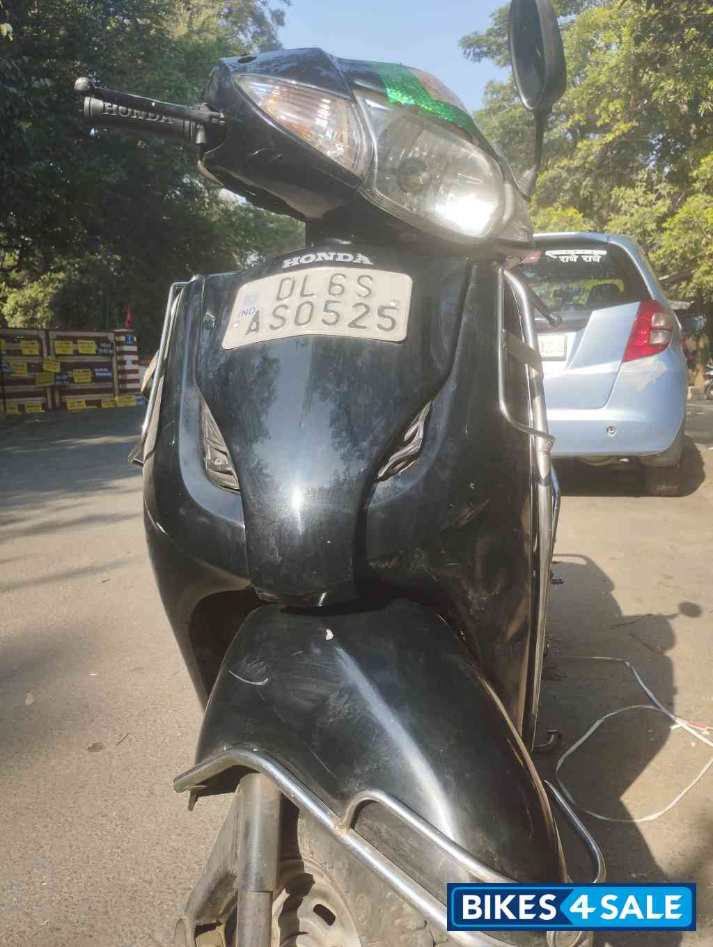 Black Honda Activa