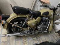 Military Royal Enfield Bullet Desert Strom