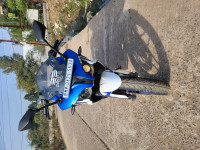 Racing Blue Bajaj Pulsar RS 200