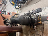 Black Honda Unicorn 160 BS6