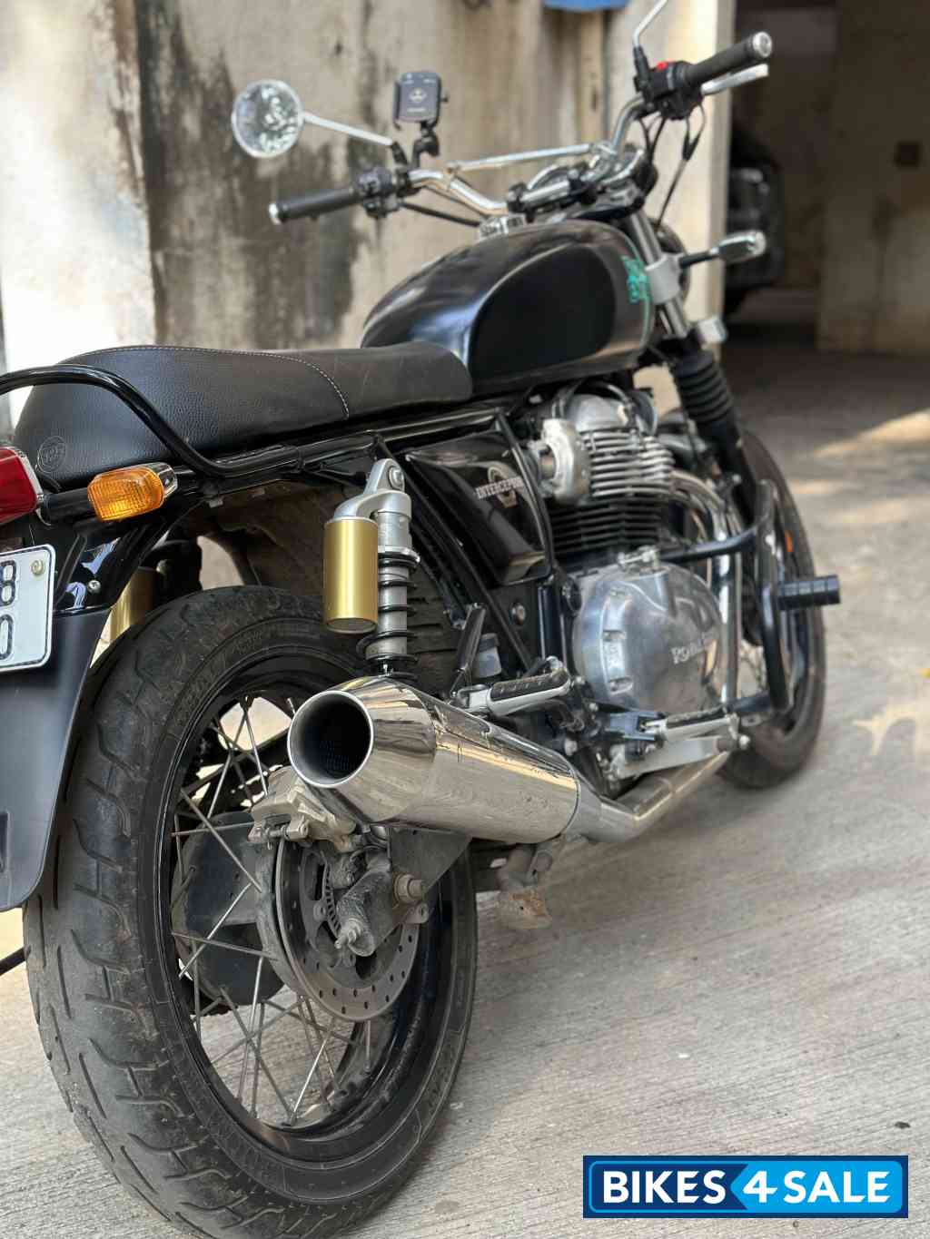 Dowtown Drag Grey Royal Enfield 2023 Interceptor 650