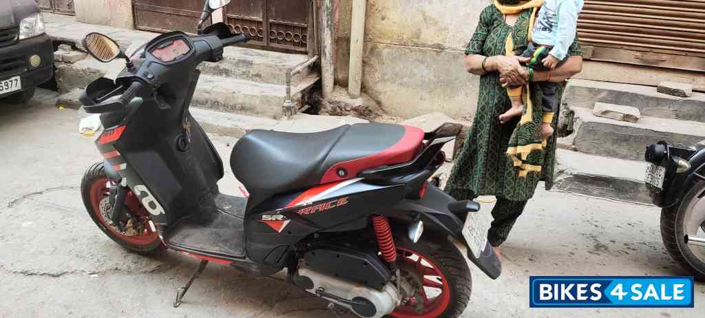 Black And Red Aprilia SR 160 Race ABS