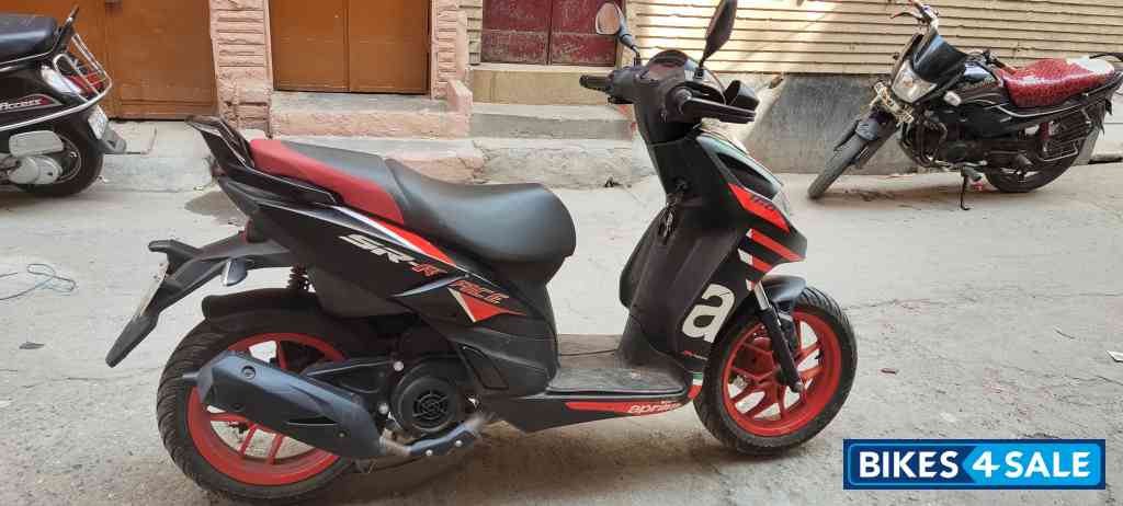 Black And Red Aprilia SR 160 Race ABS