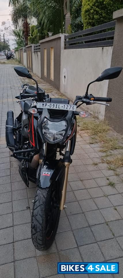 Red Black TVS Apache RTR 200 4V ABS Race Edition 2.0