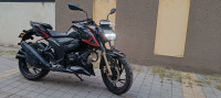 Red Black TVS Apache RTR 200 4V ABS Race Edition 2.0