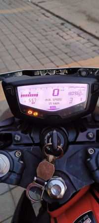 Red Black TVS Apache RTR 200 4V ABS Race Edition 2.0