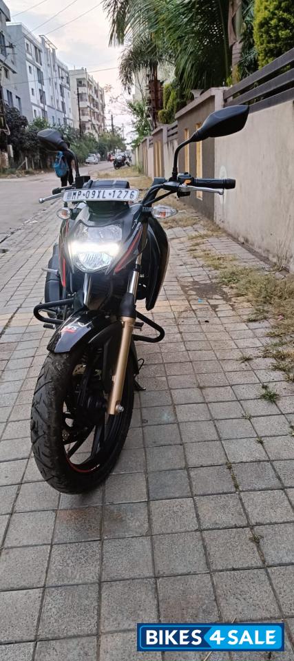 Red Black TVS Apache RTR 200 4V ABS Race Edition 2.0