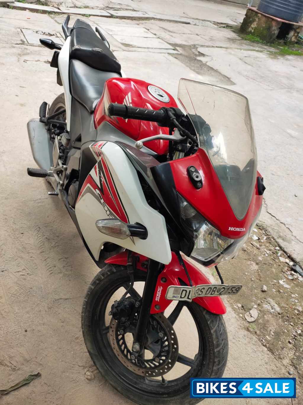 Red White Honda CBR 150R