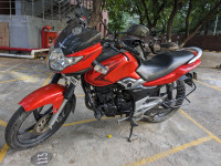 Orange Suzuki GS 150R
