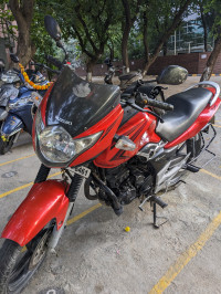 Orange Suzuki GS 150R