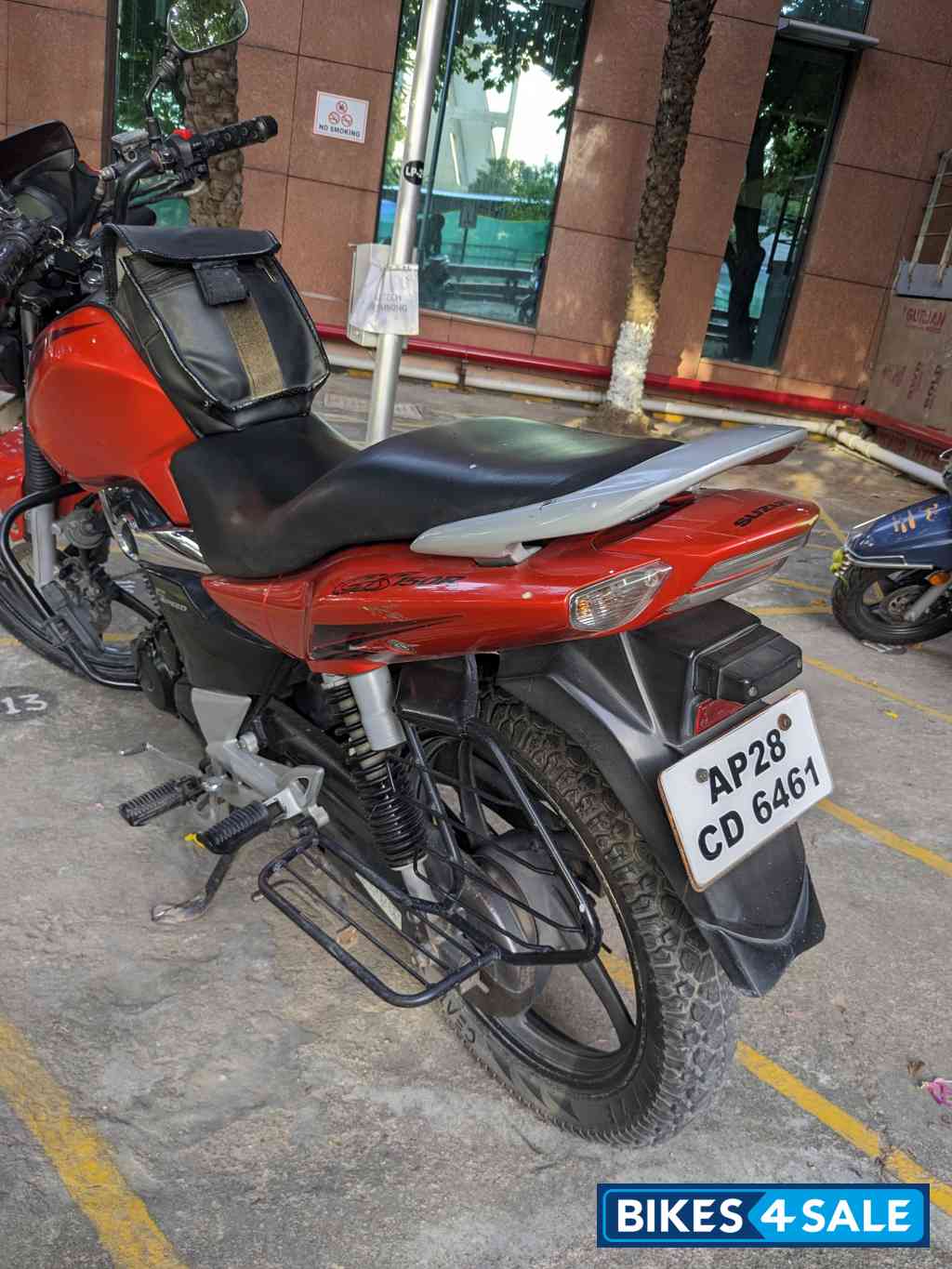 Orange Suzuki GS 150R