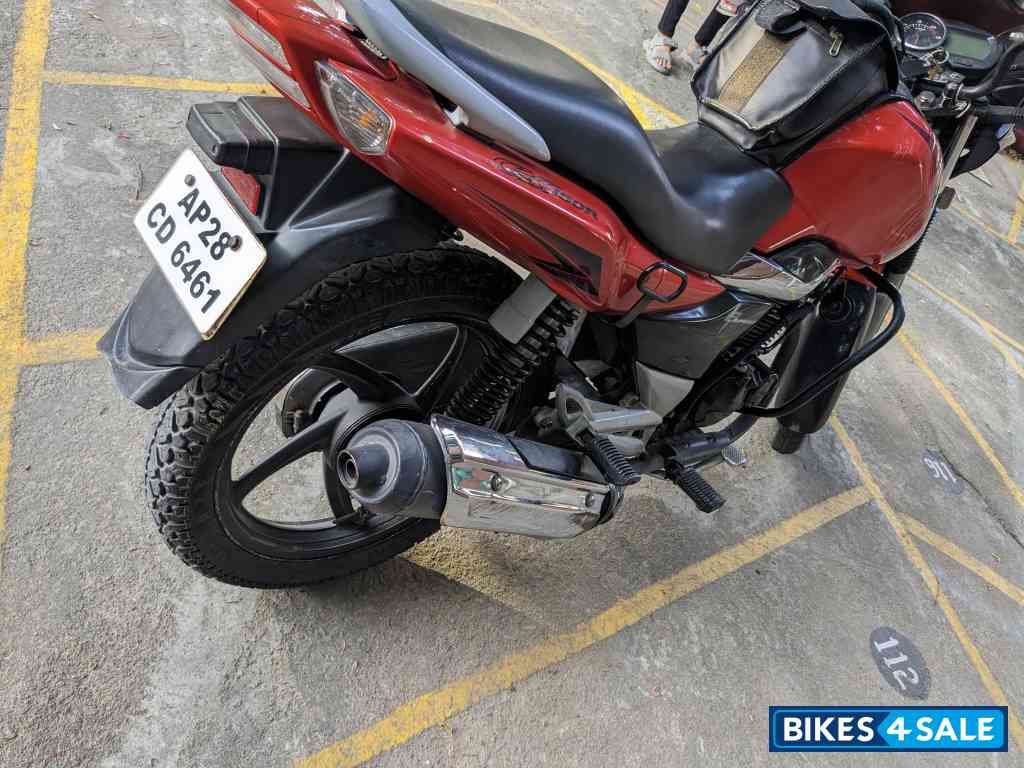 Orange Suzuki GS 150R