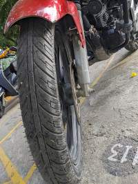 Orange Suzuki GS 150R