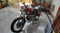 Red Royal Enfield Bullet Electra
