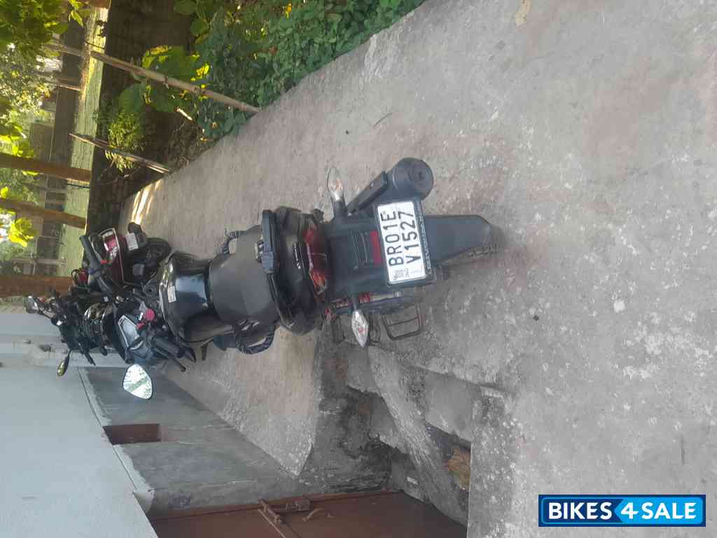 Blue Black Hero Glamour 125 Drum