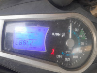 Blue Black Hero Glamour 125 Drum