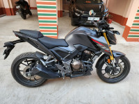 Black Honda CB300F Deluxe