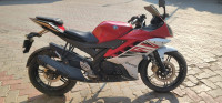 Red Yamaha YZF R15 V2
