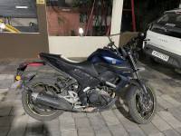 Blue Yamaha MT-15