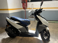 Matte White TVS NTORQ 125