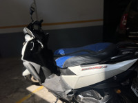 Matte White TVS NTORQ 125