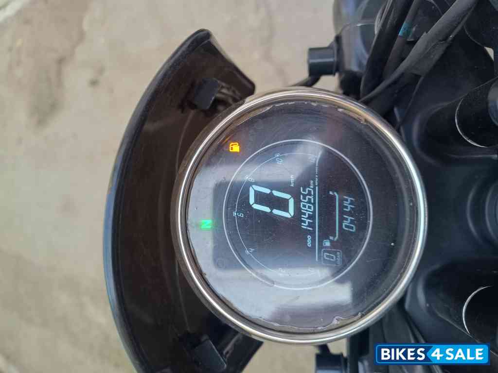 Steel Blue Yezdi Roadster Dark