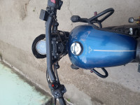 Steel Blue Yezdi Roadster Dark