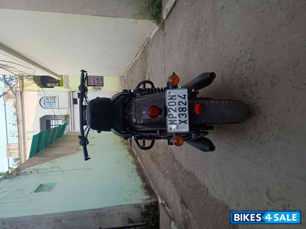 Steel Blue Yezdi Roadster Dark